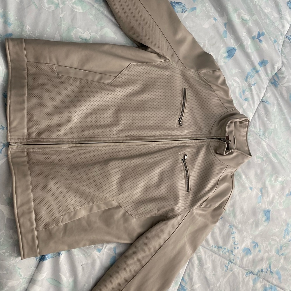 Michael Kors leaver jacket. Size xxl